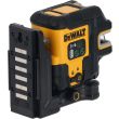 Аккумуляторный лазерный нивелир DEWALT DCLE14251GB, 10.8 В, зеленый луч, 45 м, со встроенной АКБ, в чехле (DCLE14251GB-XJ)