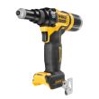 Аккумуляторный заклепочный пистолет DEWALT DCF403D2GT, 18 В, в кейсе TSTAK