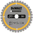 Пильный диск по дереву DEWALT DT90270, 165х20х1 мм, 2 шт. (DT90270-QZ)
