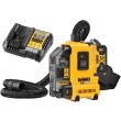 Аккумуляторный строительный пылесос DEWALT DWH161P1, 18 В, 0.21 л, с АКБ 5 Ач и ЗУ (DWH161P1N-XJ)