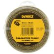 Леска для триммера DEWALT DT20650, витой квадрат, 2 мм, 15.2 м, 2 шт. (DT20650-QZ-2)
