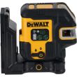 Аккумуляторный лазерный нивелир DEWALT DCLE14251GB, 10.8 В, зеленый луч, 45 м, со встроенной АКБ, в чехле (DCLE14251GB-XJ)