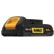 Аккумулятор DEWALT DCB183G, маслостойкий, Li-Ion, 18 В, 2 Ач (DCB183G-XJ)