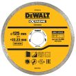 Диск алмазный DEWALT сплошной по керамике 125х22.2мм (DT3736-XJ)