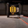 Аккумуляторный лазерный нивелир DEWALT DCE080D1RS, 18 В, красный луч, 60 м, с АКБ 2 Ач и ЗУ, в кейсе TSTAK (DCE080D1RS-QW)