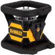 Аккумуляторный лазерный нивелир DEWALT DCE080D1RS, 18 В, красный луч, 60 м, с АКБ 2 Ач и ЗУ, в кейсе TSTAK (DCE080D1RS-QW)