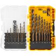 Набор сверл по металлу DEWALT DT70728POS, 1-10 мм, 19 шт., в кейсе (DT70728POS-QZ)