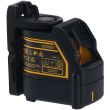 Аккумуляторный набор лазерного инструмента DEWALT DW0887100-1: нивелир DW088CG + дальномер DWHT77100, на батарейках, в кейсе TSTAK