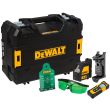Аккумуляторный набор лазерного инструмента DEWALT DW0887100-1: нивелир DW088CG + дальномер DWHT77100, на батарейках, в кейсе TSTAK