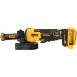 Аккумуляторная угловая шлифмашина DEWALT DCG416VSP1, 18 В, 125 мм, 9000 об/мин, с АКБ 5 Ач и ЗУ (DCG416VSP1N-XJ)