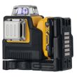 Аккумуляторный лазерный нивелир DEWALT DCE0811D1G, 12 В, зеленый луч, 35 м, с АКБ 2 Ач и ЗУ, в кейсе TSTAK (DCE0811D1G-QW)
