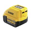 Зарядное устройство для мобильных устройств DEWALT, с 2 портами USB, 10.8-18 В, 1.5 А, DCB090