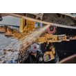 Аккумуляторная угловая шлифмашина DEWALT DCG418Y1, 54 В, 125 мм, 9000 об/мин, с АКБ 2 Ач и ЗУ