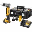 Аккумуляторный расширитель для труб DEWALT DCE400P1T, 18 В, 60 ход/мин, до 25 мм, с АКБ 5 Ач и ЗУ, в кейсе TSTAK