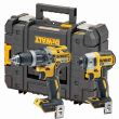 Аккумуляторный набор DEWALT DCK266NT, 18 В: ударная дрель-шуруповерт DCD796 и шуруповерт DCF887, без АКБ и ЗУ, в кейсе TSTAK