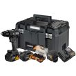 Ударная дрель-шуруповерт DEWALT McLaren Limited Edition DCD86MP2KT, 18 В, 2000 об/мин, с 2 АКБ 5 Ач и ЗУ, в кейсе TSTAK