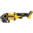 Аккумуляторная угловая шлифмашина DEWALT DCG418T2, 54 В, 125 мм, 9000 об/мин, с 2 АКБ 2 Ач и ЗУ, в кейсе TSTAK