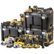 Аккумуляторный набор DEWALT DCK1012P4T, 18 В: 10 инструментов, с 4 АКБ 5 Ач и двойным ЗУ, в 3 кейсах TSTAK (DCK1012P4T-QW)