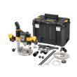 Аккумуляторный фрезер DEWALT DCW620NT, 18 В, 23000 об/мин, без АКБ и ЗУ, в кейсе TSTAK (DCW620NT-XJ)