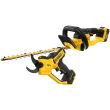 Аккумуляторный набор садовой техники DEWALT, 18 В: кусторез DCMHT563 + секатор DCMPP568, с АКБ 5 Ач и ЗУ