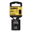 Ударная накидная головка 22MM ½" DEWALT DT7540