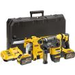 Аккумуляторный перфоратор DEWALT DCH335X2, 54 В, 3.5 Дж, 4480 уд/мин, с 2 АКБ 3 Ач и ЗУ, в кейсе (DCH335X2-QW)