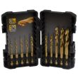 Набор сверл DEWALT DT50050 по металлу, 3-12 мм, 10 шт. (DT50050-QZ)