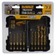 Набор сверл DEWALT DT50050 по металлу, 3-12 мм, 10 шт. (DT50050-QZ)