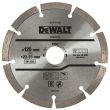 Диск алмазный DEWALT сегментированный 125х22.2мм (DT3711-QZ)