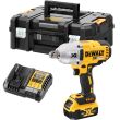 Аккумуляторный гайковерт DEWALT DCF897P1T, 18 В, 1627 Нм, 2400 уд/мин, с АКБ 5 Ач и ЗУ, в кейсе TSTAK (DCF897P1NT-XJ)