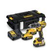 Аккумуляторная дрель-шуруповерт DEWALT DCD791P3K, 18 В, 2000 об/мин, с 3 АКБ 5 Ач и ЗУ, в кейсе TSTAK (DCD791P3K-QW)