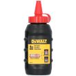 Разметочный комплект DEWALT DWHT47374L: катушка со шнуром, 30 м, и порошковый мел, красный, 113 г
