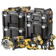Аккумуляторный набор DEWALT DCK853P4T, 18 В: 8 инструментов, с 4 АКБ 5 Ач и двойным ЗУ, в 4 кейсах TSTAK (DCK853P4T-QW)