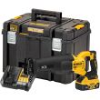 Аккумуляторная сабельная пила DEWALT DCS386P1T, 18/54 В, 3000 ход/мин, 28.6 мм, с АКБ 5 Ач и ЗУ, в кейсе TSTAK (DCS386P1NT-XJ)