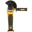 Аккумуляторная угловая шлифмашина DEWALT DCG406P2LRT, 18 В, 125 мм, 9000 об/мин, с 2 АКБ 5 Ач и ЗУ, в кейсе TSTAK (DCG406P2LRT-QW)