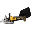 Аккумуляторный ламельный фрезер DEWALT DCW682P2, 18 В, 8000 об/мин, с 2 АКБ 5 Ач и ЗУ, в кейсе TSTAK (DCW682P2-QW)