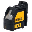Лазерный нивелир DEWALT DW088K, на батарейках, красный луч, 10 м, в кейсе (DW088K-XJ)