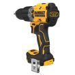 Ударная дрель-шуруповерт DEWALT DCD805NT, 18 В, 2000 об/мин, 34000 уд/мин, без АКБ и ЗУ, в кейсе TSTAK
