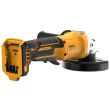 Аккумуляторная угловая шлифмашина DEWALT DCG408P1, 18 В, 125 мм, 9000 об/мин, с АКБ 5 Ач и ЗУ (DCG408P1N-XJ)