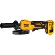 Аккумуляторная угловая шлифмашина DEWALT DCG408P1, 18 В, 125 мм, 9000 об/мин, с АКБ 5 Ач и ЗУ (DCG408P1N-XJ)