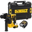 Аккумуляторный перфоратор DEWALT DCH072L1T, 12 В, 1.2 Дж, 4280 уд/мин, с АКБ 5 Ач и ЗУ, в кейсе TSTAK (DCH072L1NT-QW)