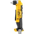 Аккумуляторная угловая дрель DEWALT DCD740B, 20 В, 2000 об/мин, без АКБ и ЗУ (DCD740B-XJ)