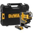 Аккумуляторный лазерный нивелир DEWALT DCLE34035B, 18 В, зеленый луч, 80 м, без АКБ и ЗУ, в кейсе (DCLE34035B-XJ)