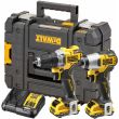 Аккумуляторный набор DEWALT DCK2110L2T, 12 В: дрель-шуруповерт DCD701 + шуруповерт DCF801, с 2 АКБ 3 Ач и ЗУ, в кейсе TSTAK