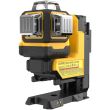 Аккумуляторный лазерный нивелир DEWALT DCLE34035D1, 18 В, зеленый луч, 80 м, с АКБ 2 Ач и ЗУ, в кейсе TSTAK (DCLE34035D1-QW)