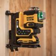 Аккумуляторный лазерный нивелир DEWALT DCLE34035D1, 18 В, зеленый луч, 80 м, с АКБ 2 Ач и ЗУ, в кейсе TSTAK (DCLE34035D1-QW)