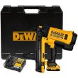 Аккумуляторный гвоздезабивной пистолет DEWALT DGN845D1, 18 В, 100 Дж, с АКБ 2 Ач и ЗУ, в кейсе (DGN845D1-QW)
