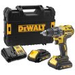 Аккумуляторная дрель-шуруповерт DEWALT DCD791L2T, 18 В, 2000 об/мин, с 2 АКБ 3 Ач и ЗУ, в кейсе TSTAK (DCD791L2T-QW)