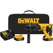 Аккумуляторный перфоратор DEWALT DCH133M2, 20 В, 2.6 Дж, 5500 уд/мин, с 2 АКБ 4 Ач и ЗУ, в сумке (DCH133M2-A9)