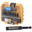 Набор бит DEWALT PZ2, 25 мм HEX, 15 шт. (DT70618T-QZ)